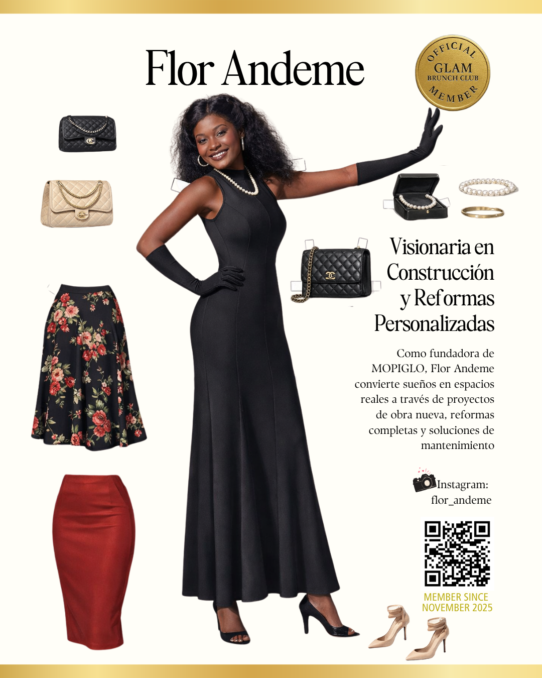 Glam Doll oficial de Flor Andeme