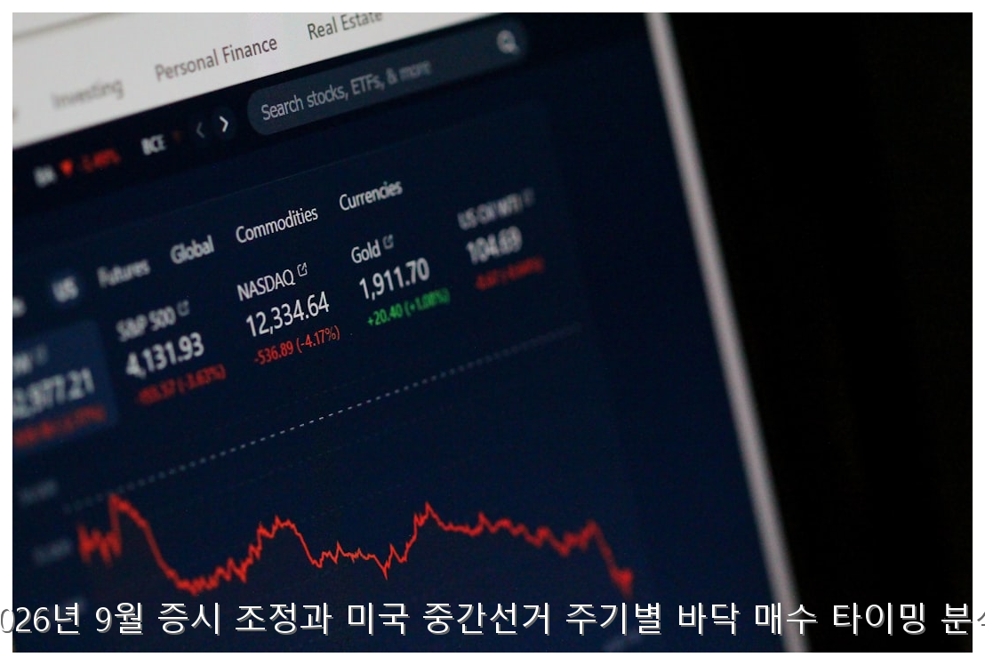 2026년 9월 증시 조정과 미국 중간선거 주기별 바닥 매수 타이밍 분석 핵심 안내 및 분석 인포그래픽 (5)