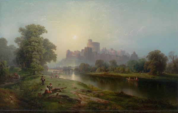 View of Windsor Castle 1863