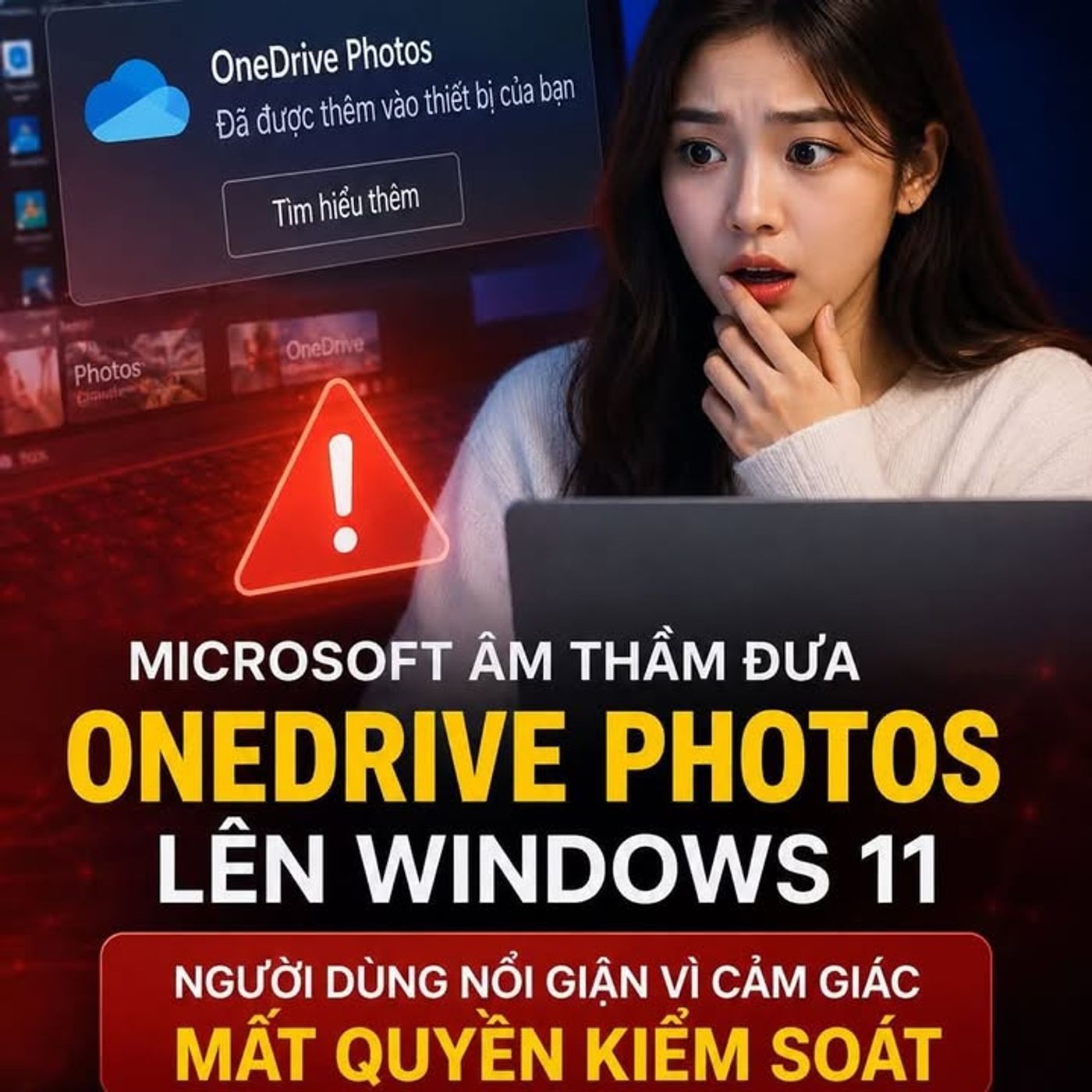 Microsoft는 조용히 OneDrive Photos를 Windows 11에 도입했지만 사용자는 통제력을 상실한 느낌에 분노했습니다.