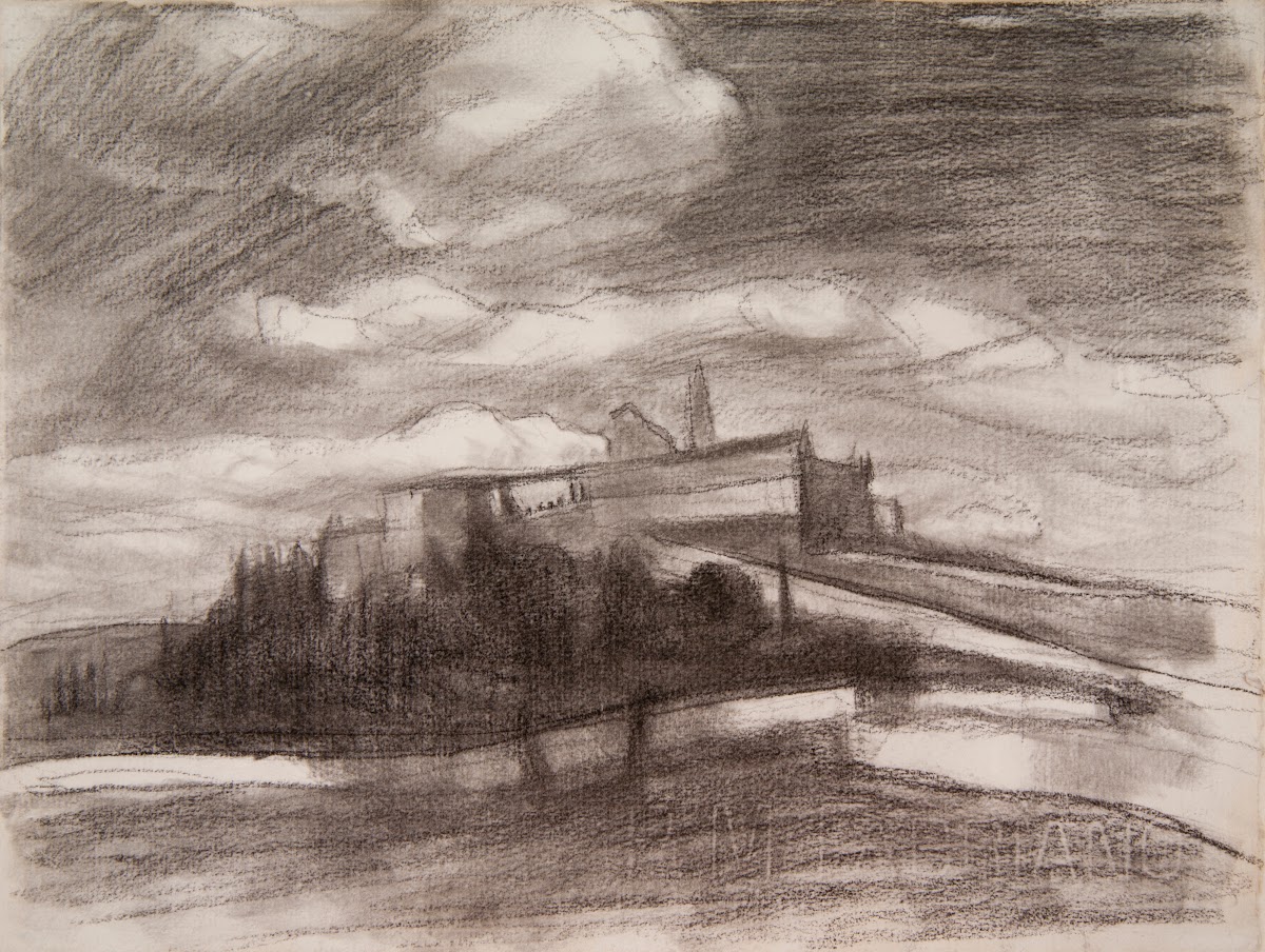 Italian Landscape Motif 1902