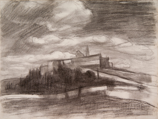 Italian Landscape Motif 1902