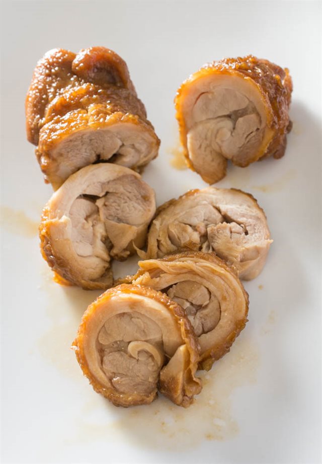 Gà Cuộn Xá Xíu