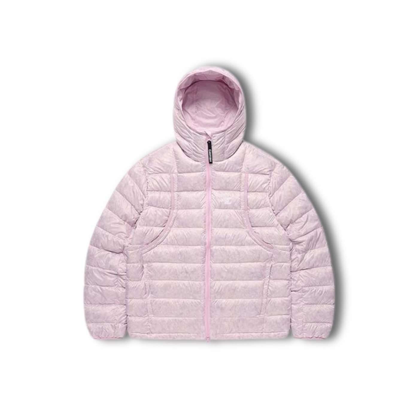 Lightweight women's down jacket with hood