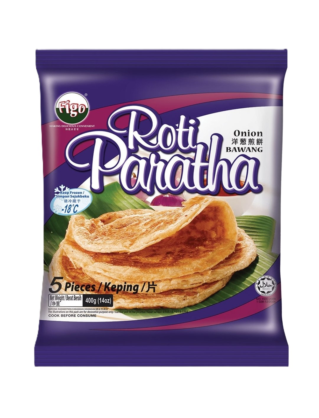 Figo Roti Paratha-Onion