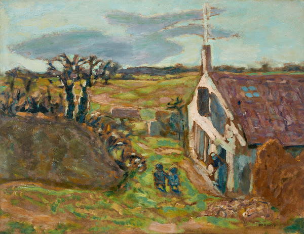 Les deux enfants Vernouillet 1909