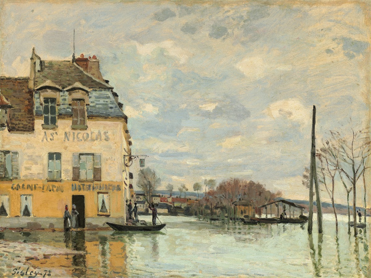 Flood at Port Marly 1872