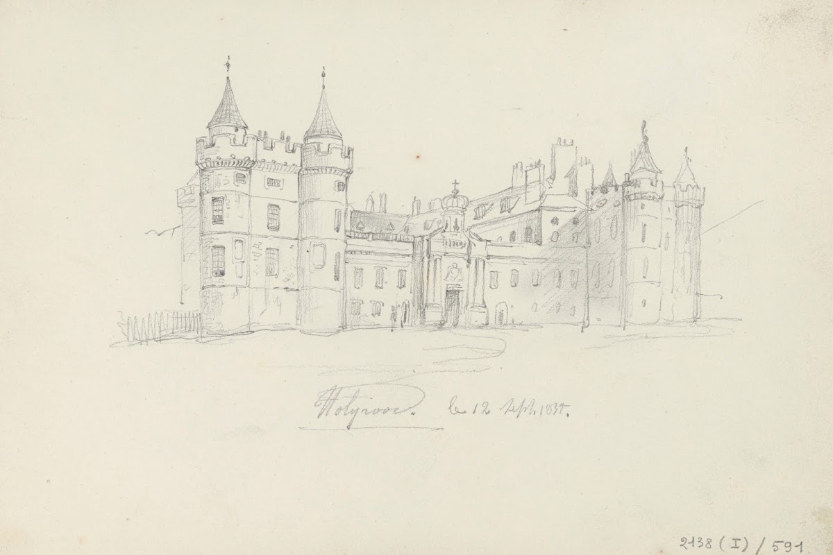 Holyrood Palace 1835