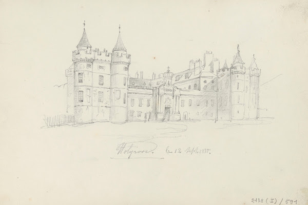 Holyrood Palace 1835