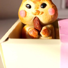 Bánh trung thu nướng hình sóc ngộ nghĩnh, dễ thương y ngoài hàng. Thay vì mua bạn hãy thực hiện tại nhà dành tặng các bé nhé!