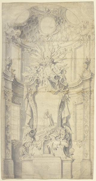 Sketch of an altar