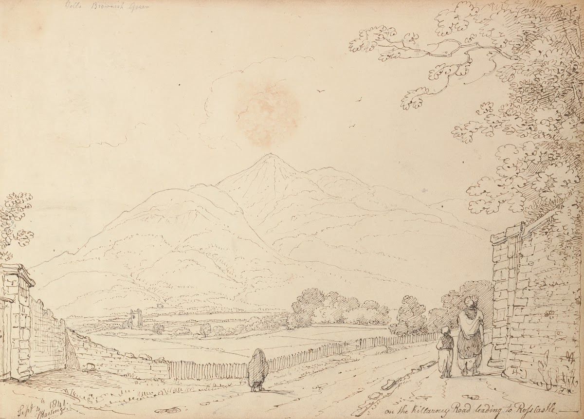 On the Killarney Road Leading to Ross Castle 4 September 1841 1841