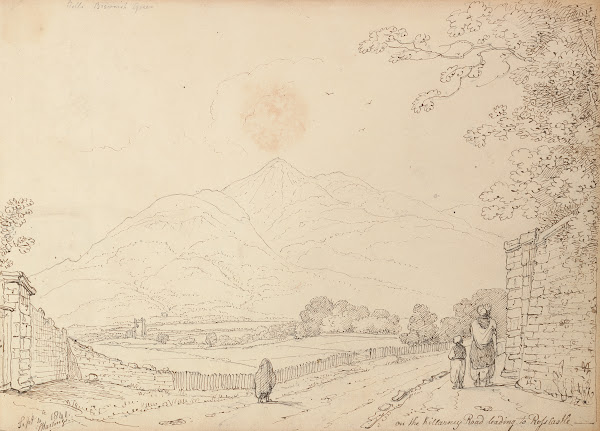 On the Killarney Road Leading to Ross Castle 4 September 1841 1841