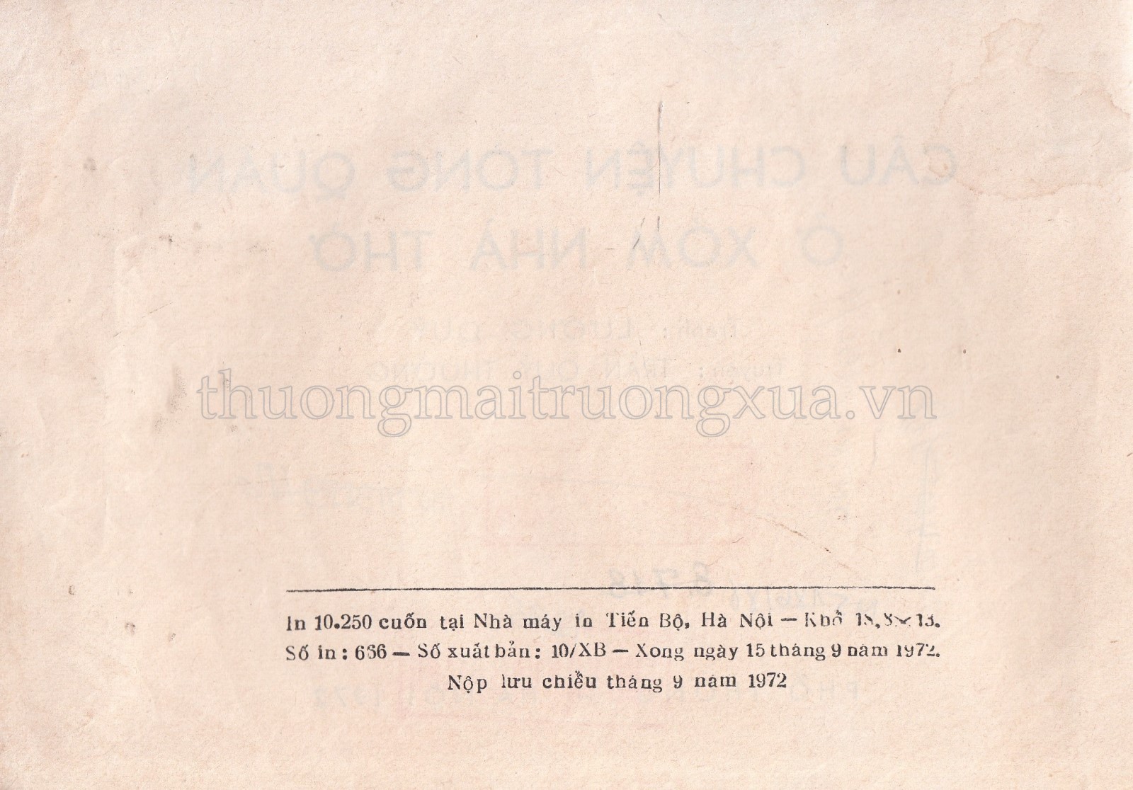 Câu chuyện tòng quân ở xóm nhà thờ - Trang 37