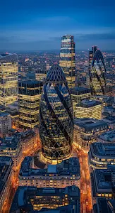 Snowy Mountain Peak Above Clouds