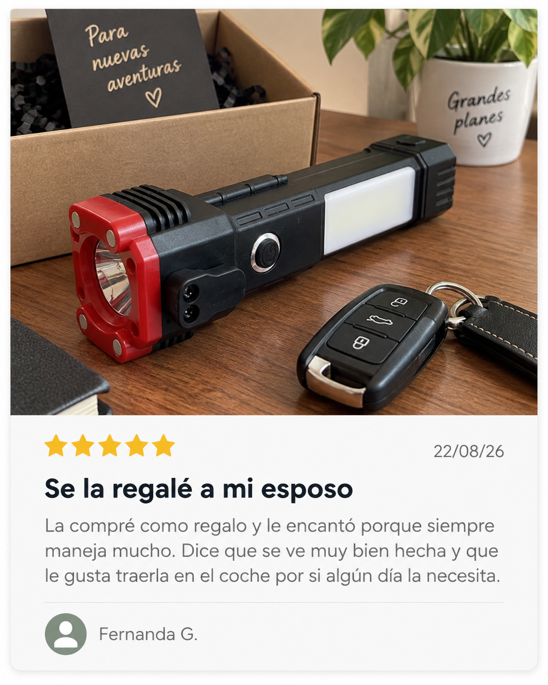 Reseña de Fernanda G.