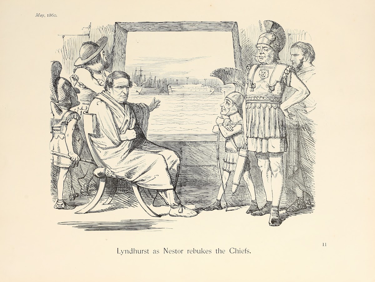 Lyndhurst as Nestor rebukes the Chiefs 1860