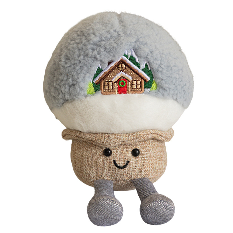 Christmas plush toy, Christmas tree, star or snowball