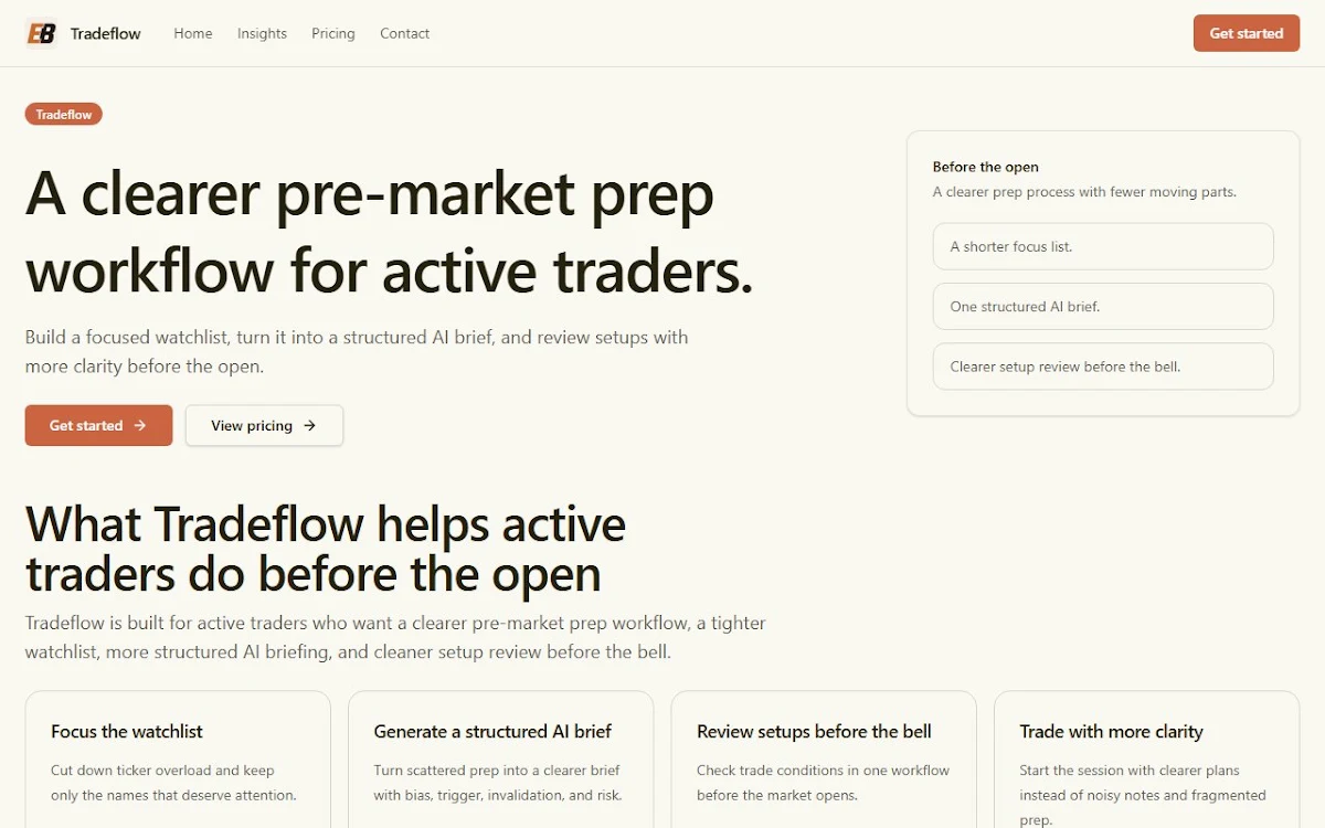 Captura de TradingLens