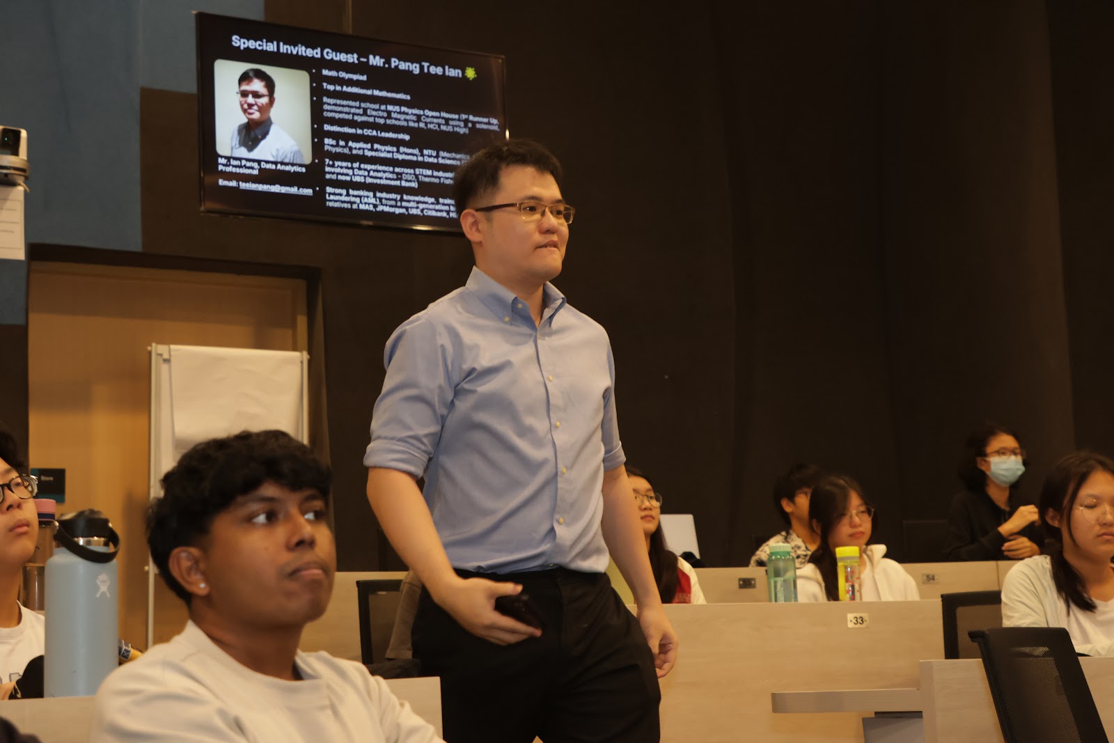 Welcome Mr. Pang, Special Guest