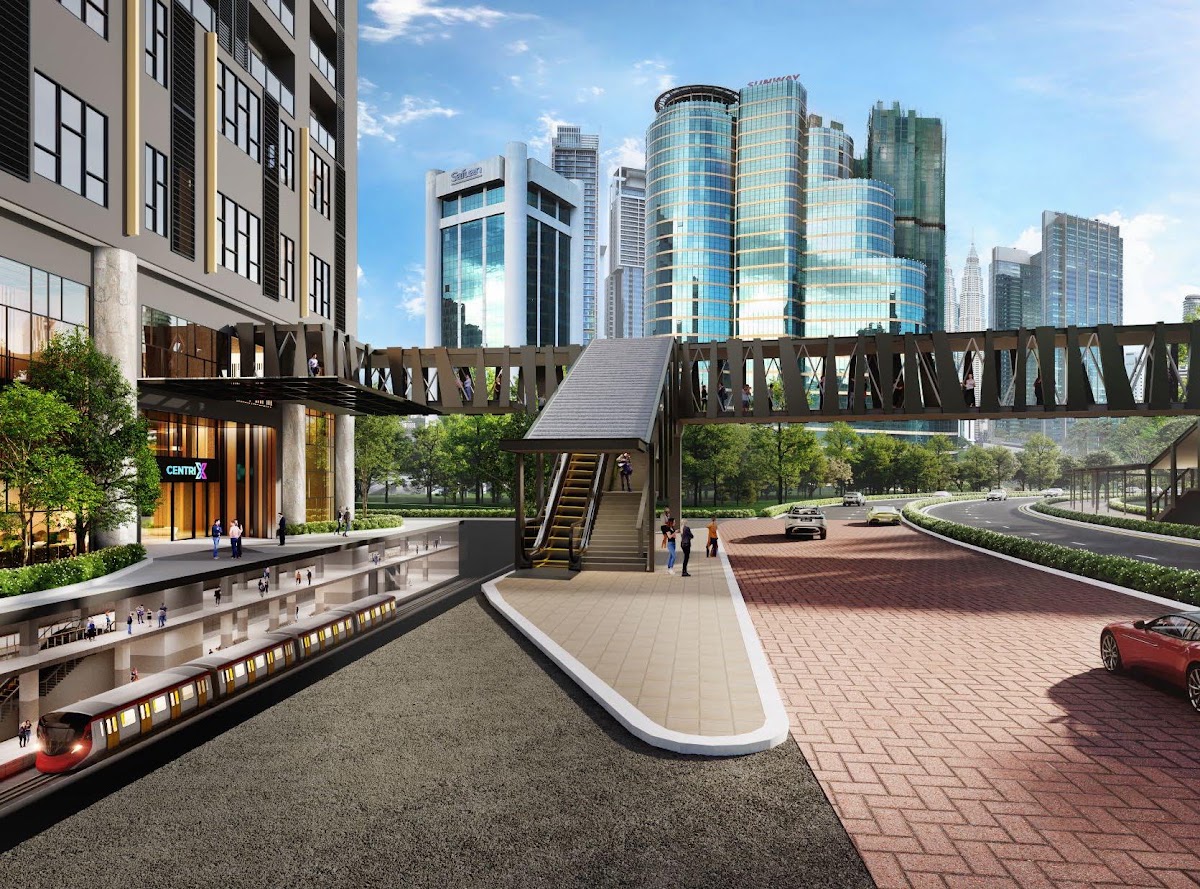 CENTRIX THE STATION KLCC — podium link bridge