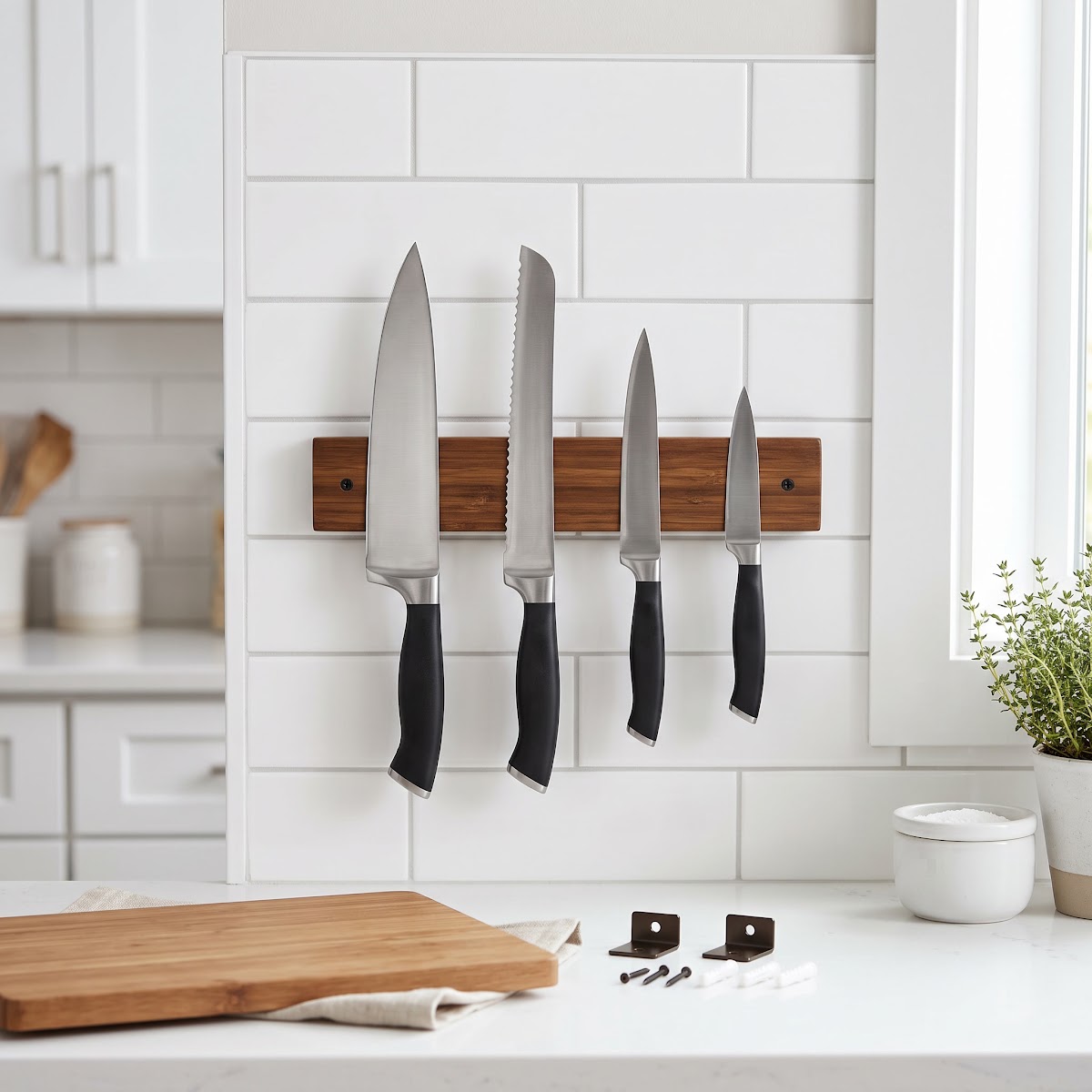 Best Magnetic Knife Strips for Small Kitchens (2026) - BEST BUDGET — PRODUCT SHOT