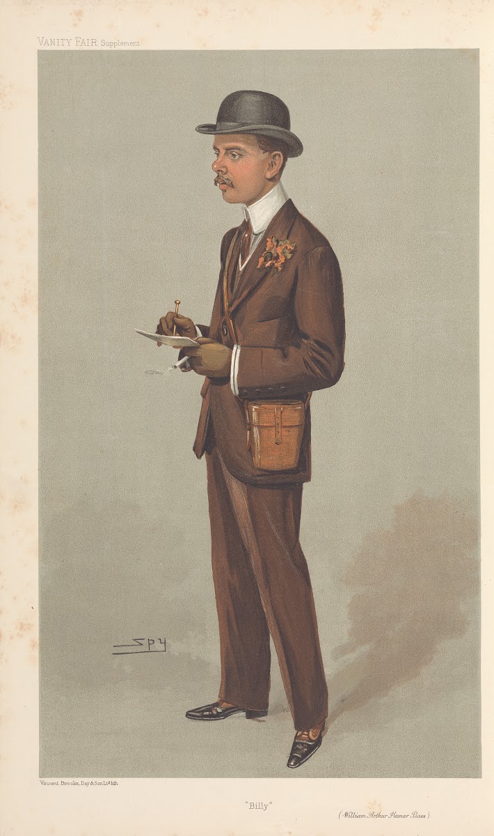 Turf Devotees Billy William Arthur Hamar Bass September 14 1905 1905