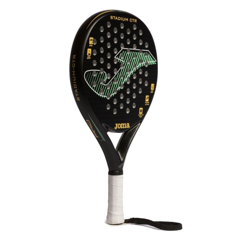 Joma Stadium CTR Black Green Raket Padel s - Gambar 4