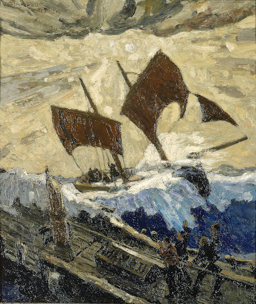 An Incident on the English Channel 1919