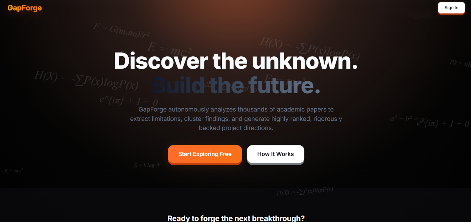 GapForge Screenshot 1