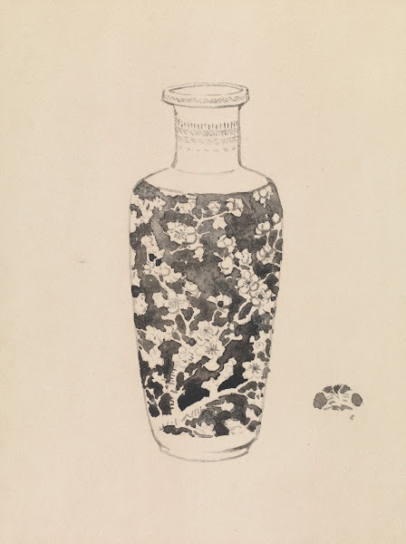 Cylindrical vase with thick neck 1876