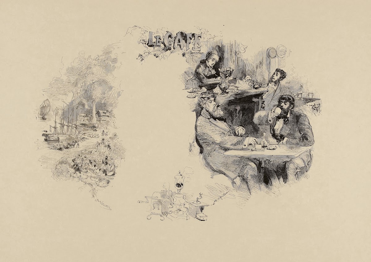 Ce que lon boit le café 1880
