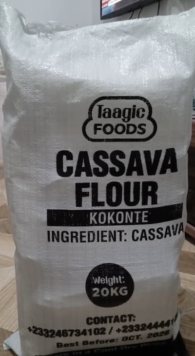 Cassava flour 20kg sack