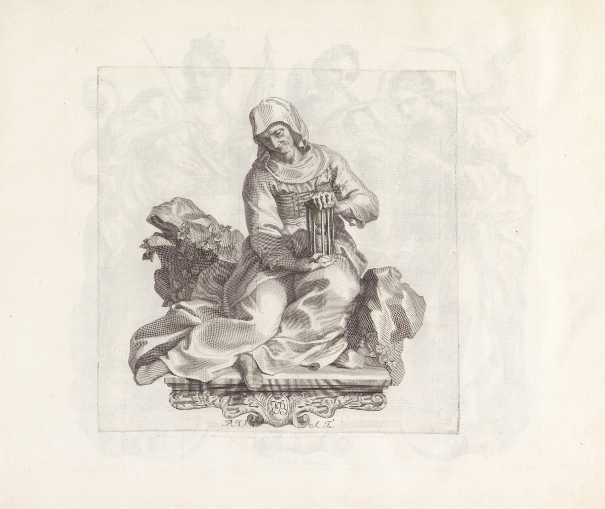 Personificatie van Volharding 1673 1743