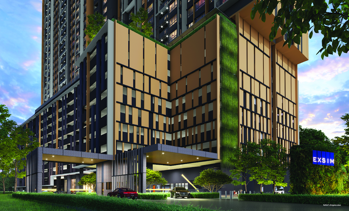 D'Evia Residences @ Kwasa Damansara — grand arrival