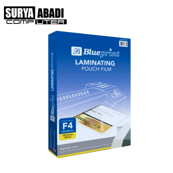 Laminating Pouch Film F4 LPF100