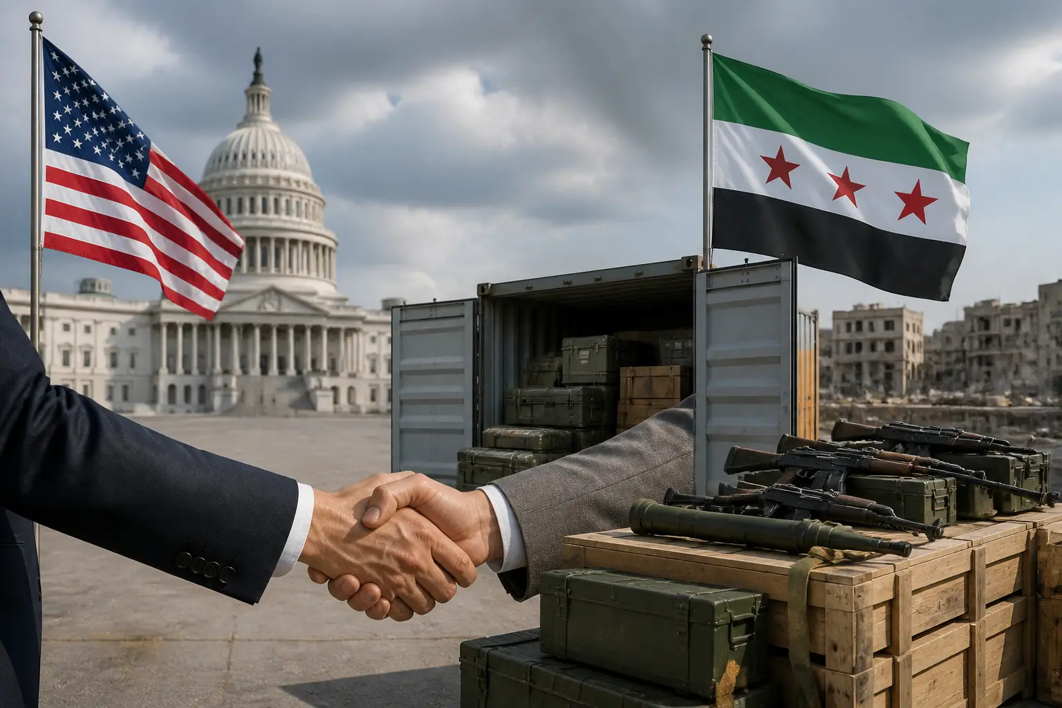 Editorial image for Syria removed from US arms export ban list