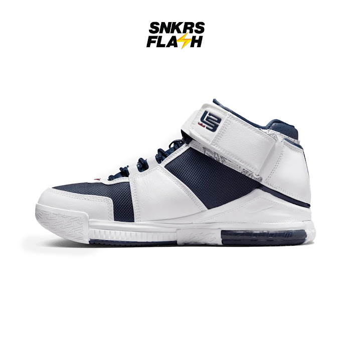 NIKE ZOOM LEBRON II NAVY VARSITY CRIMSON - DR0826100