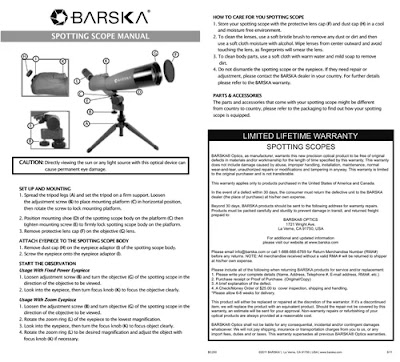 barska spotter