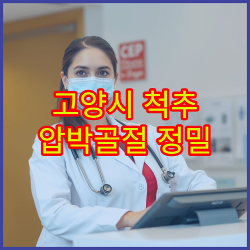 고양시 척추 압박골절 정밀 진단 및 비수술·재활 치료 병원