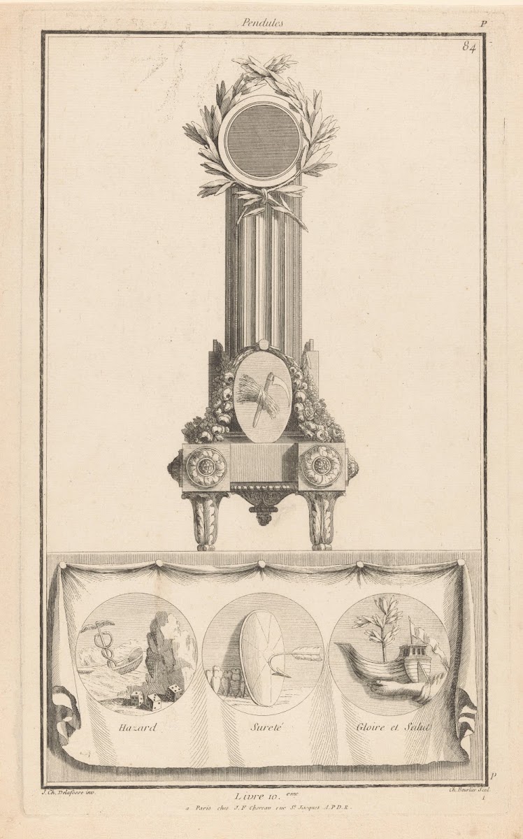 Hazard Sureté Gloire et Salut Livre 10eme 1768   1771