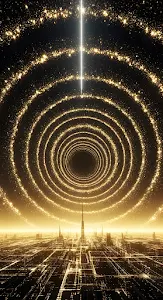 Dramatic Rocket Launch Over Rural Farmhouse Field