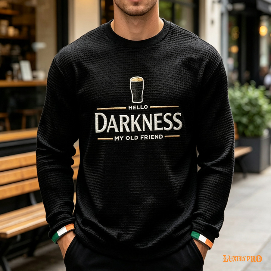 AOP Waffle Long Sleeved T-shirt