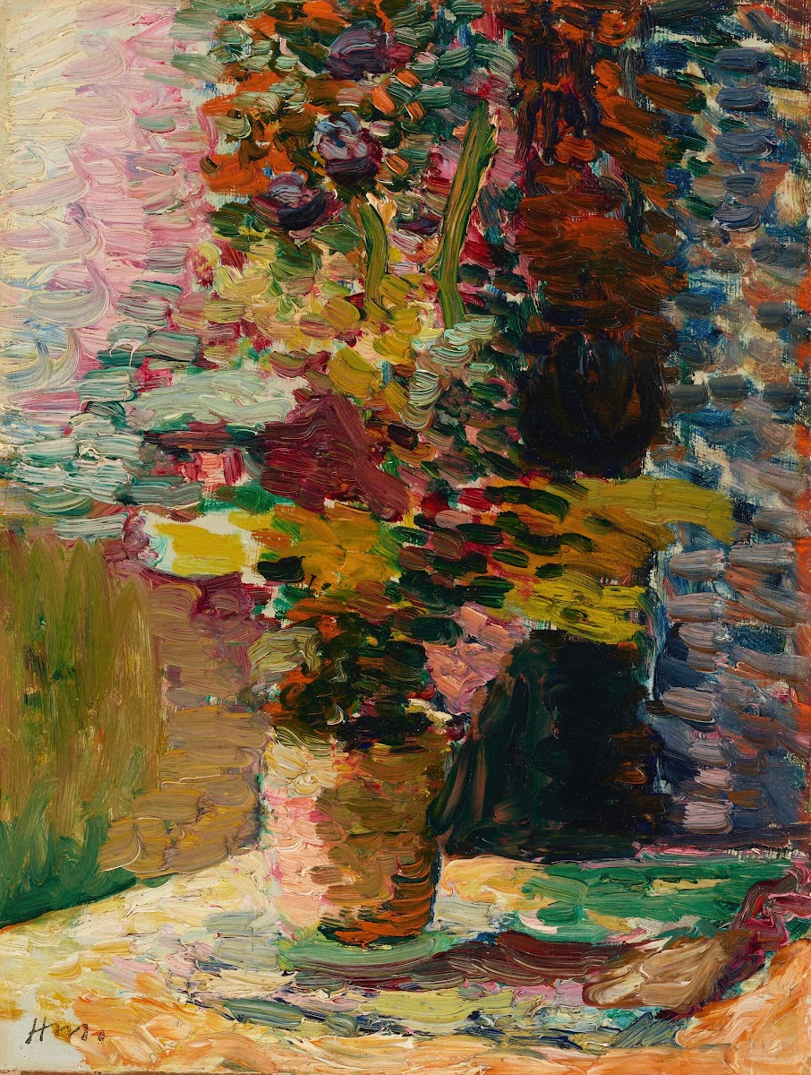 Vase de fleurs 1898 1900