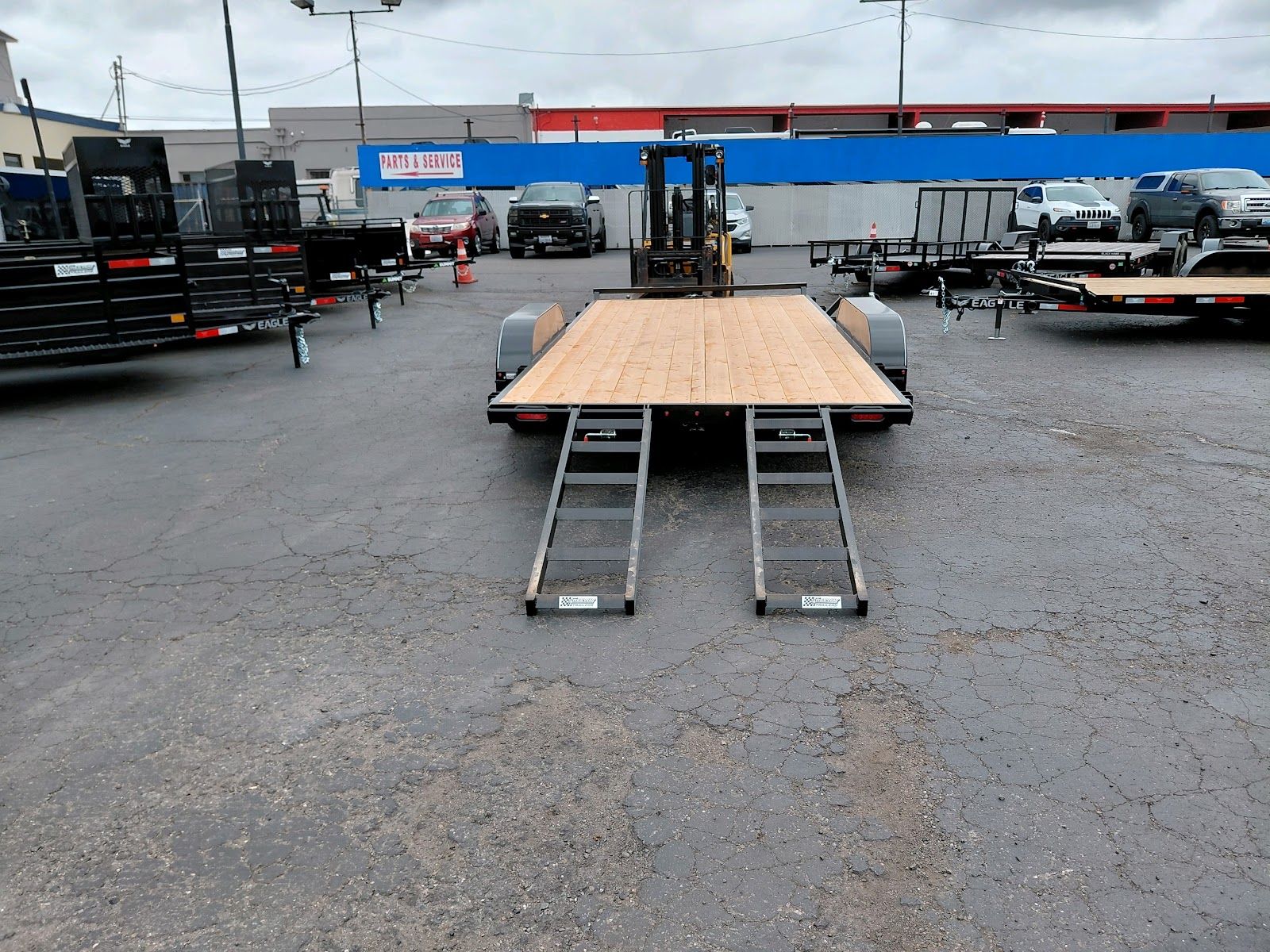 7K 4" Frame Auto Flatbed