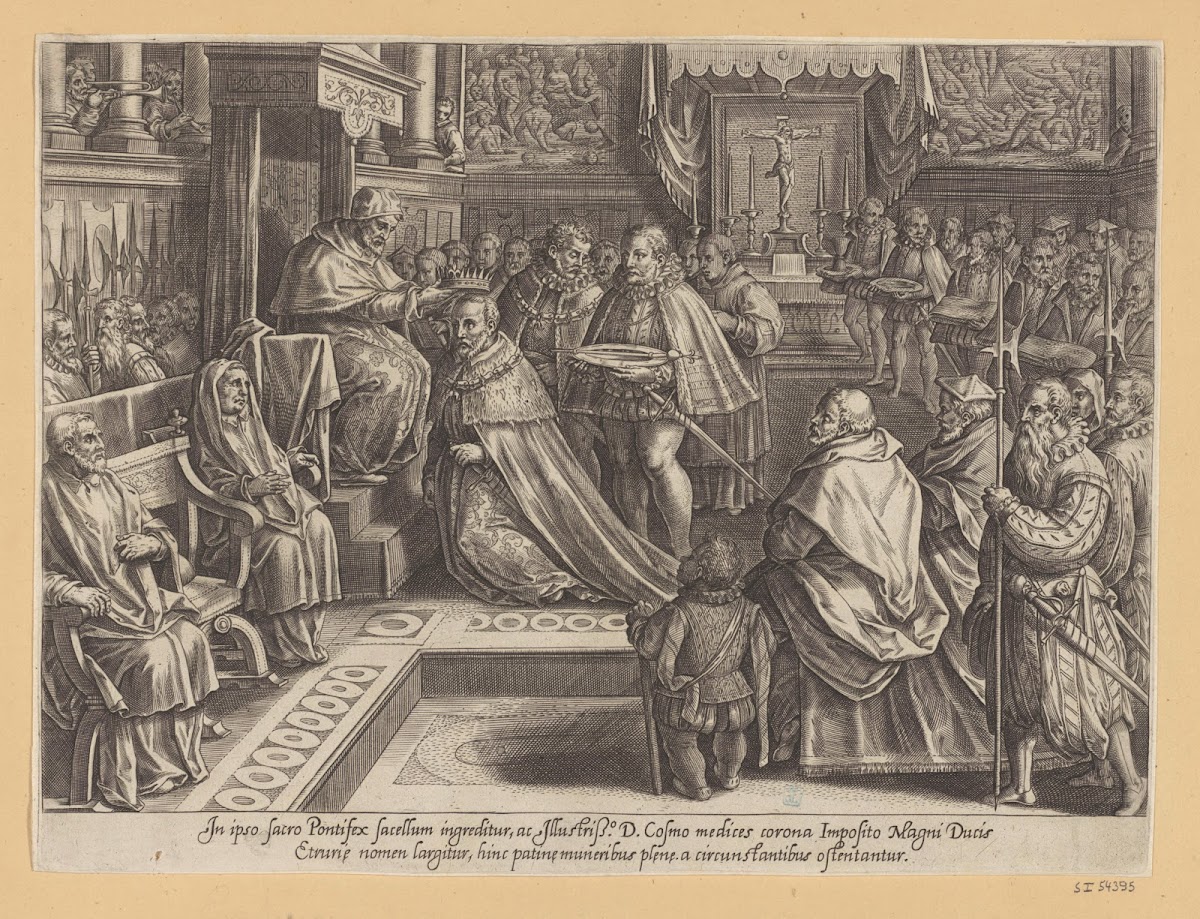 The Coronation of Cosimo I 1582