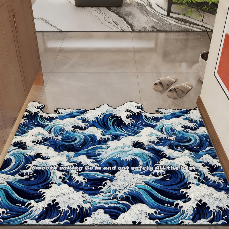 Doormat, non-slip, looped