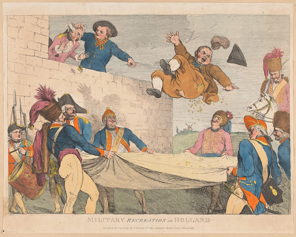 Military recreation in Holland 1787