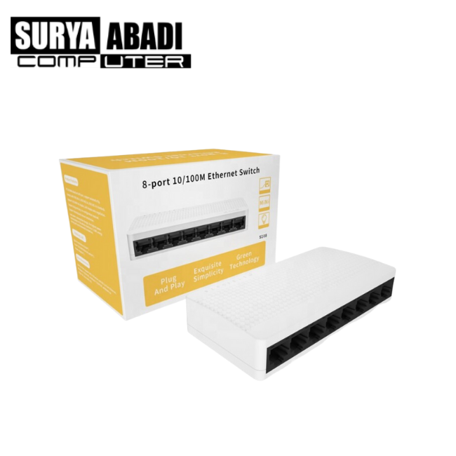SWITCH HUB TENDA 8 PORT
