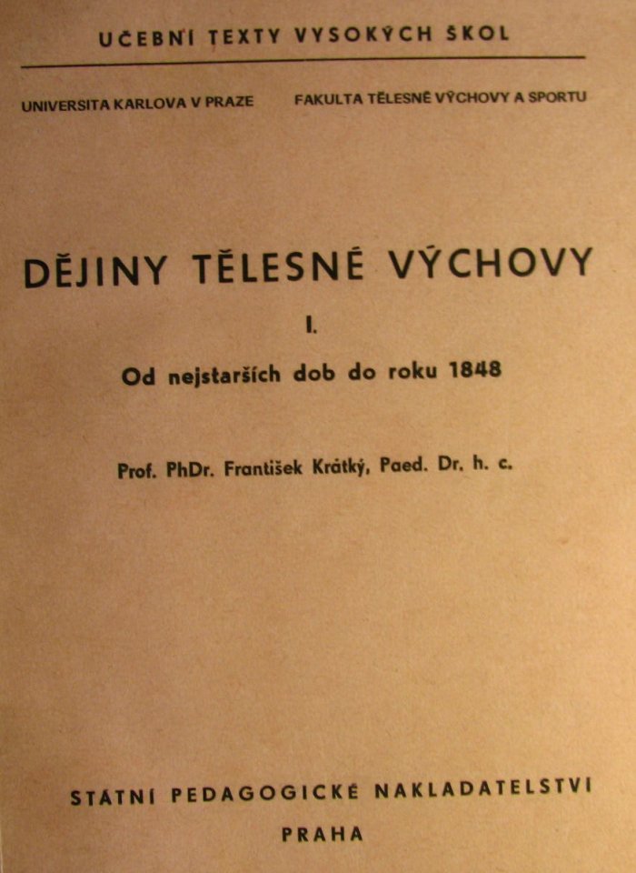 Dějiny tělesné výchovy